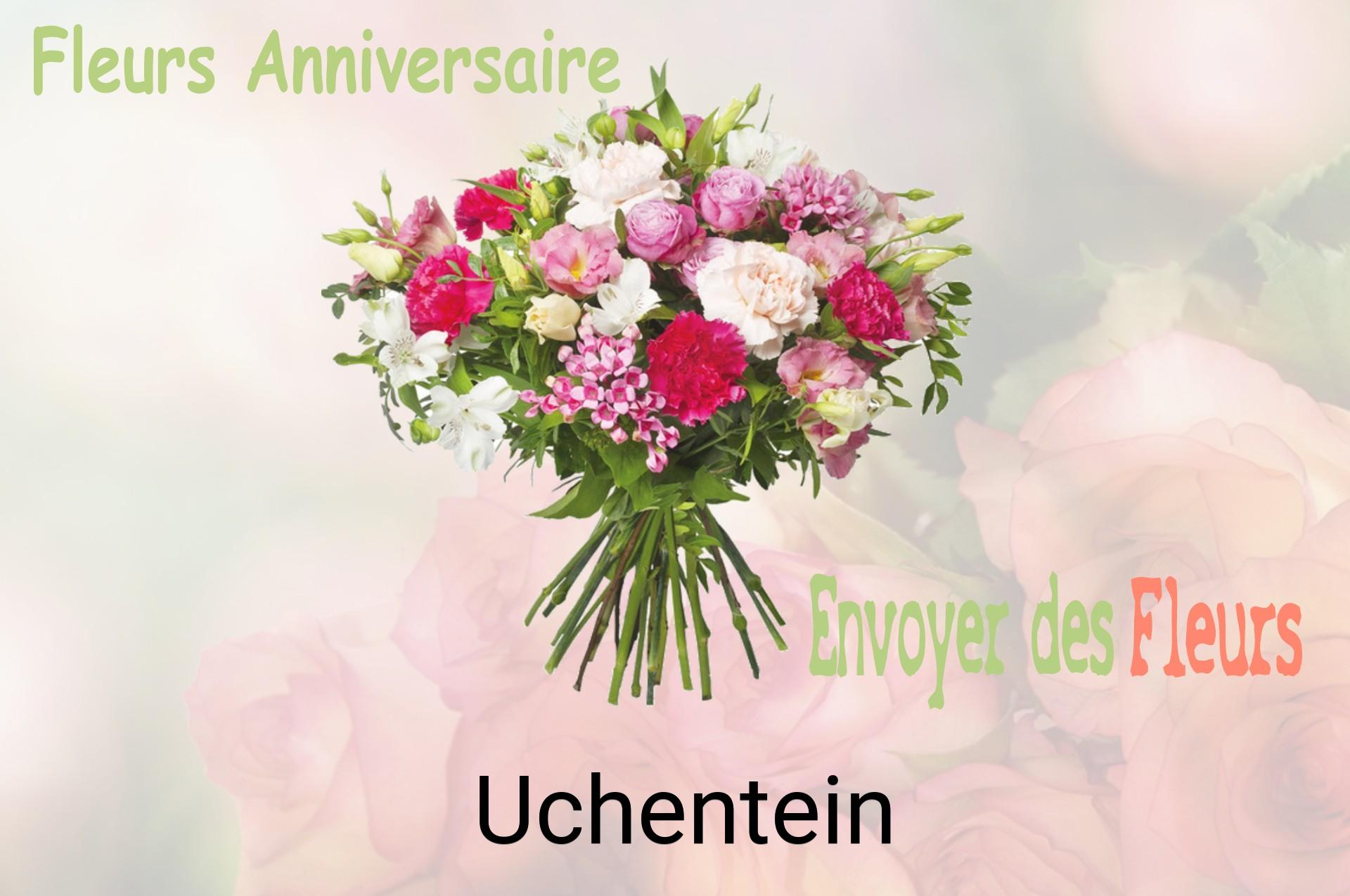 Bouquet de fleurs d’anniversaire livré à Uchentein